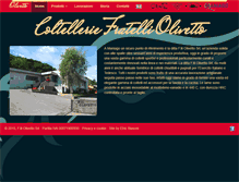 Tablet Screenshot of olivetto.com
