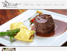Tablet Screenshot of olivetto.com.br